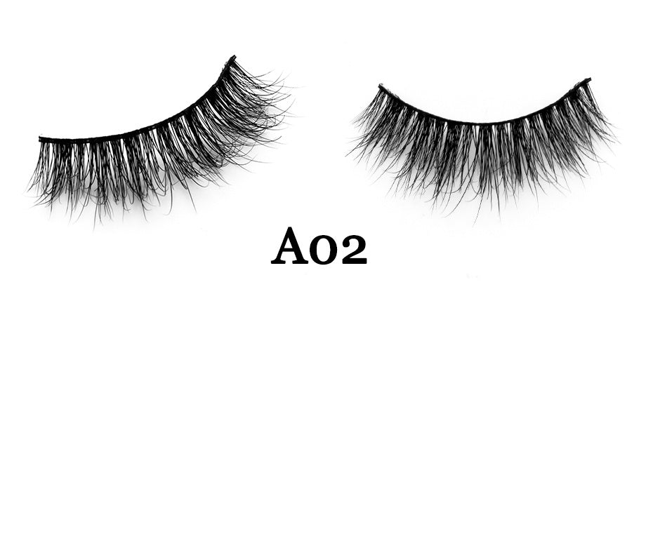 Fluffy 3D Mink Full Strip Eyelashes