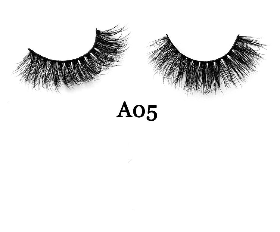 Fluffy 3D Mink Full Strip Eyelashes