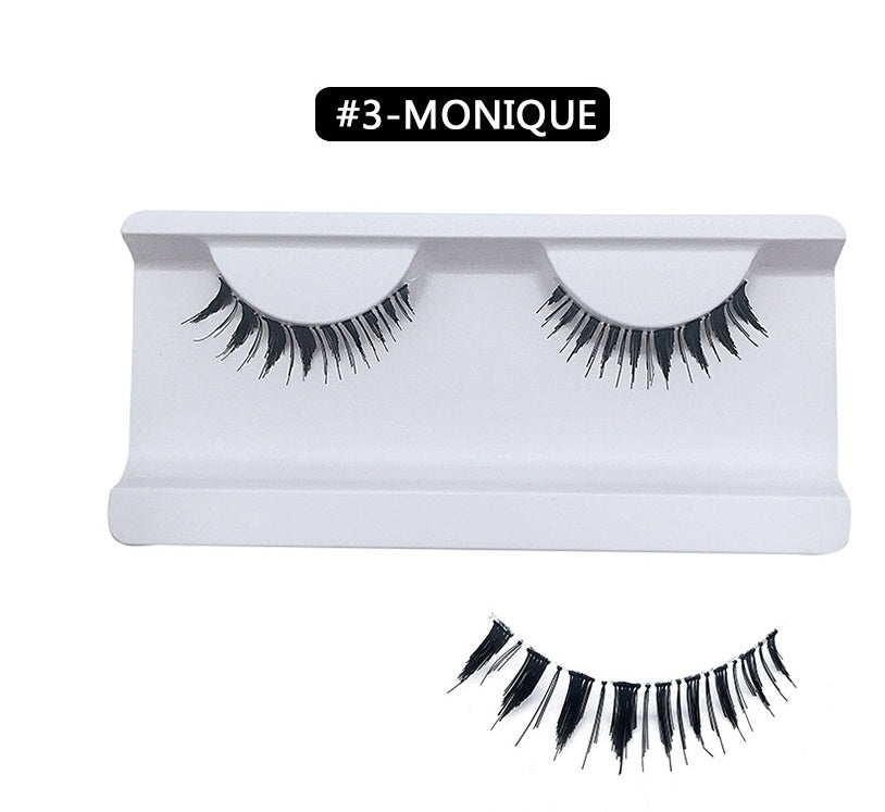 3D Mink Hair Eyelash Strips