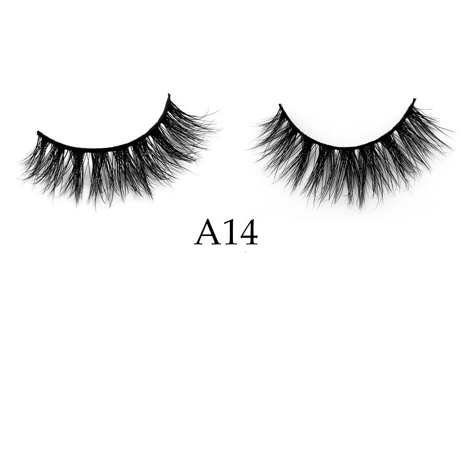 Fluffy 3D Mink Full Strip Eyelashes
