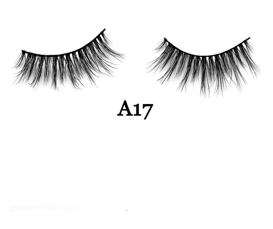 Fluffy 3D Mink Full Strip Eyelashes