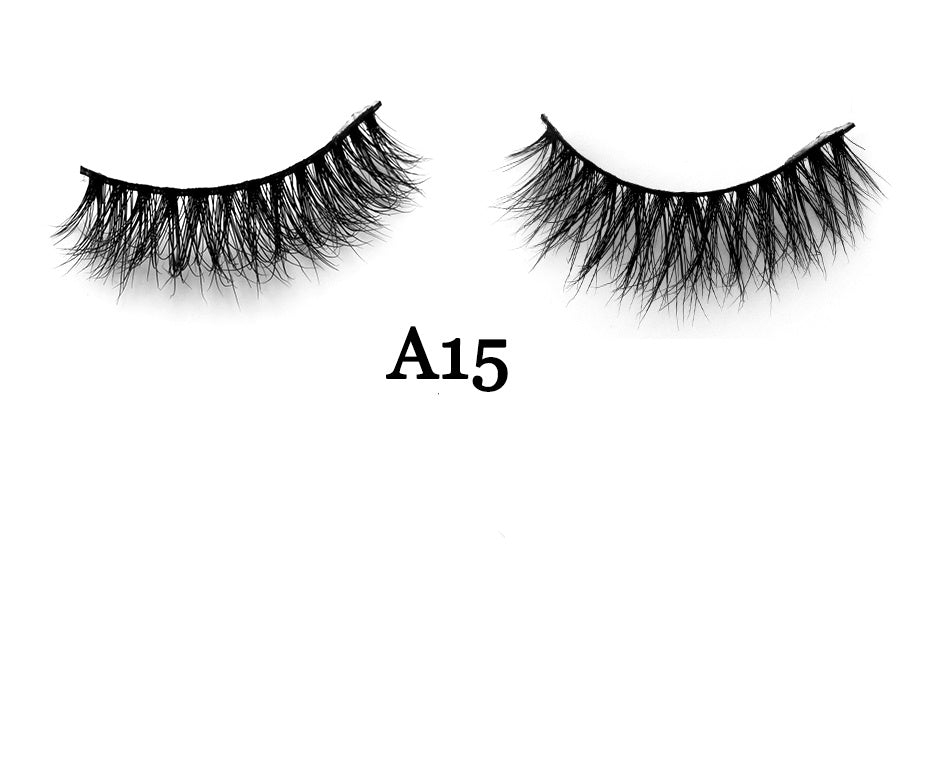 Fluffy 3D Mink Full Strip Eyelashes