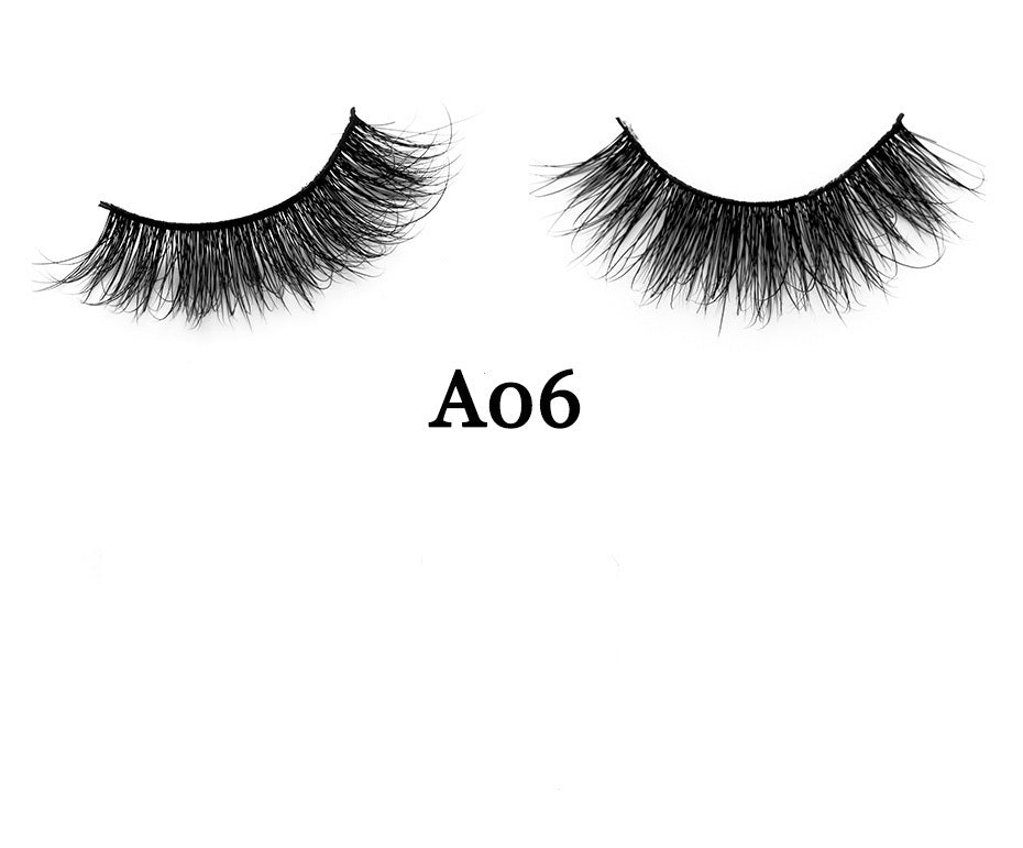 Fluffy 3D Mink Full Strip Eyelashes