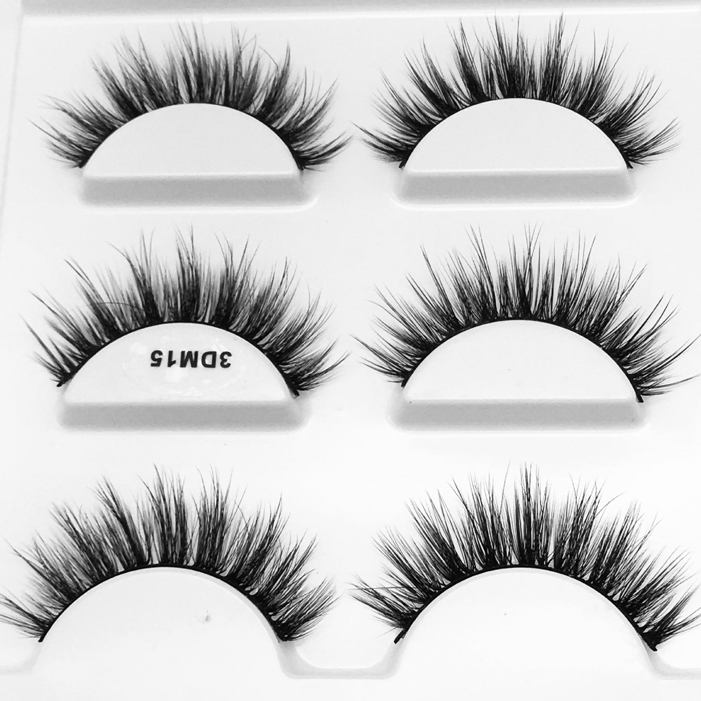 3D Natural thick 3 Pairs Eyelashes