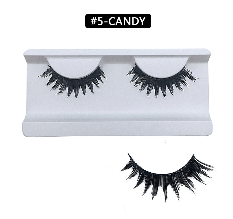 3D Mink Hair Eyelash Strips