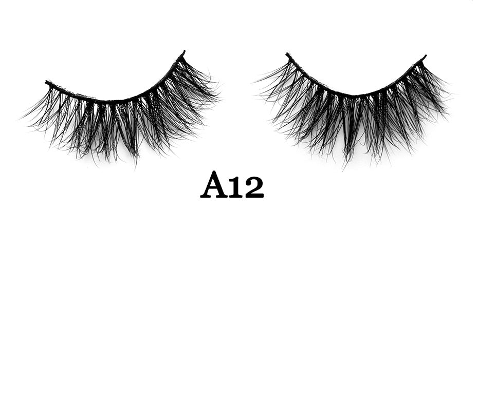 Fluffy 3D Mink Full Strip Eyelashes