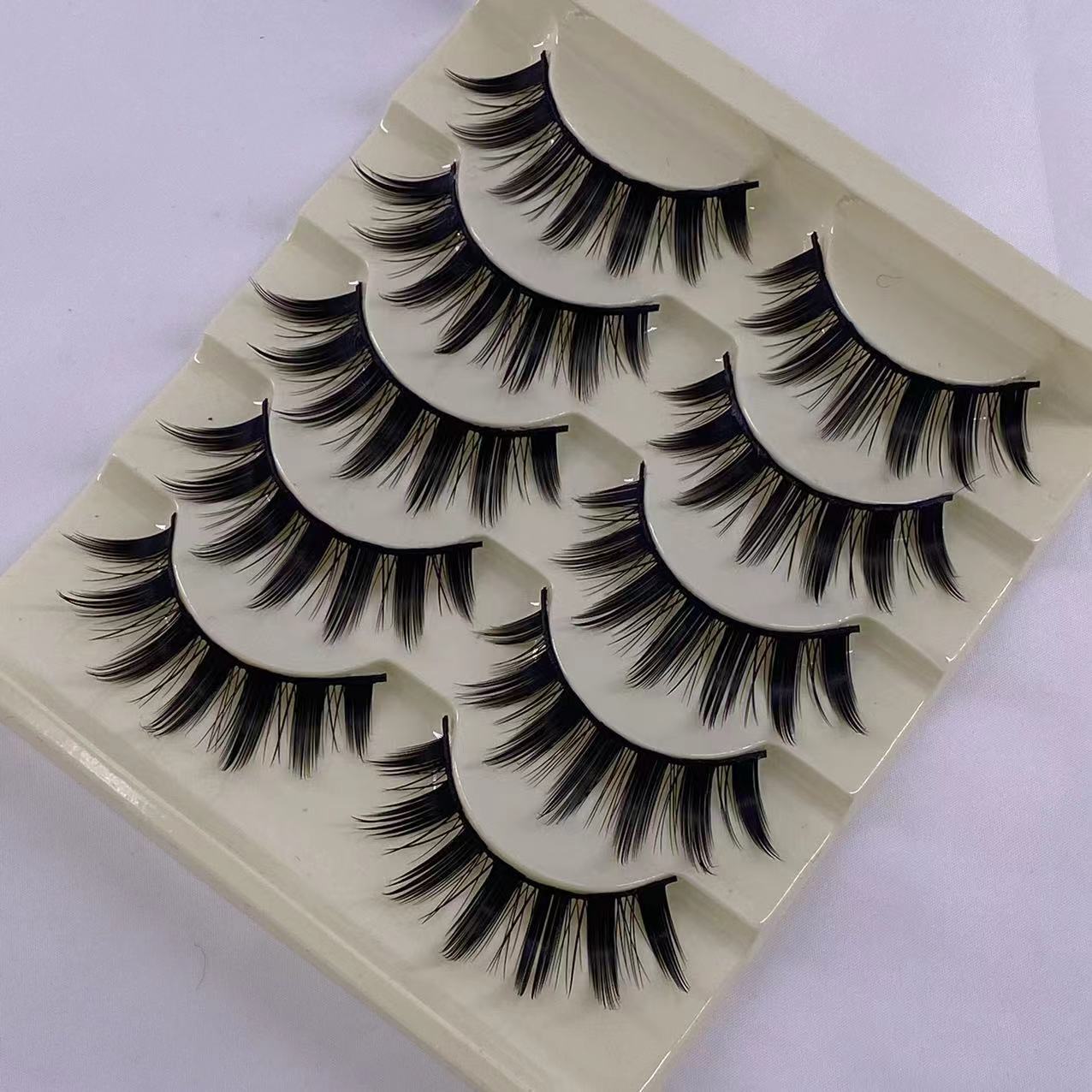 5 Pair Natural Spaced Eyelashes