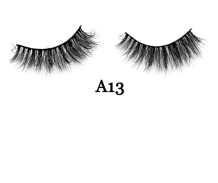 Fluffy 3D Mink Full Strip Eyelashes