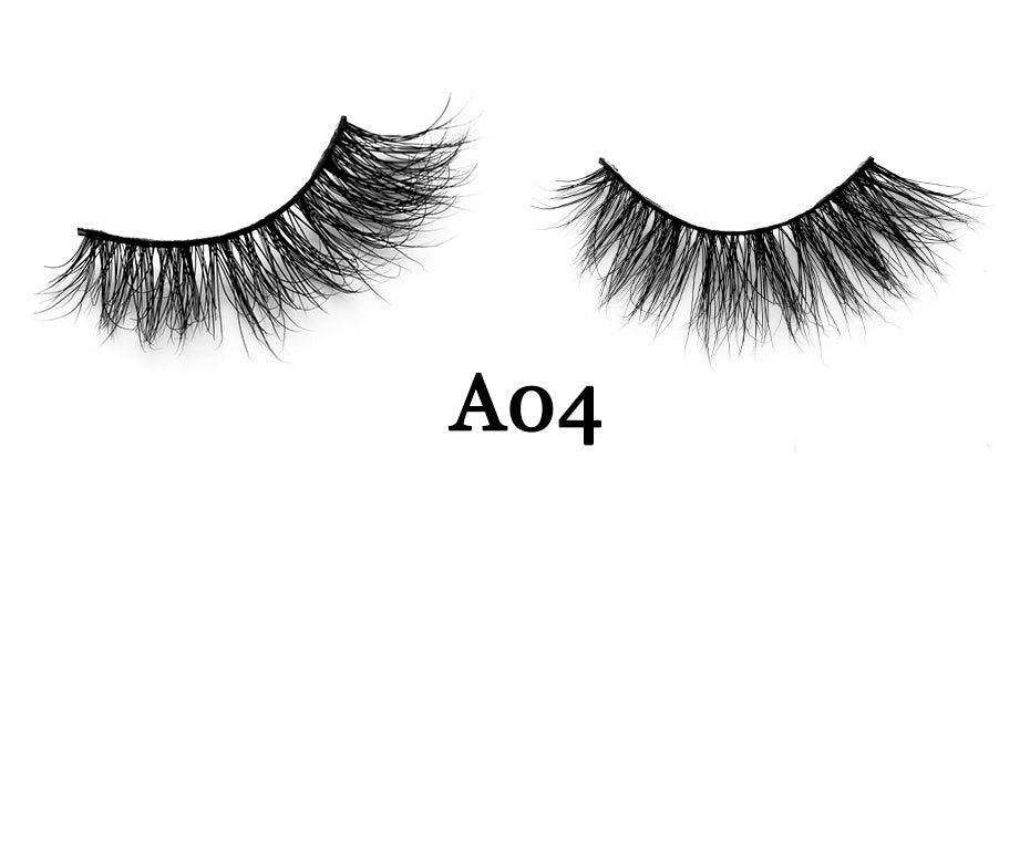 Fluffy 3D Mink Full Strip Eyelashes
