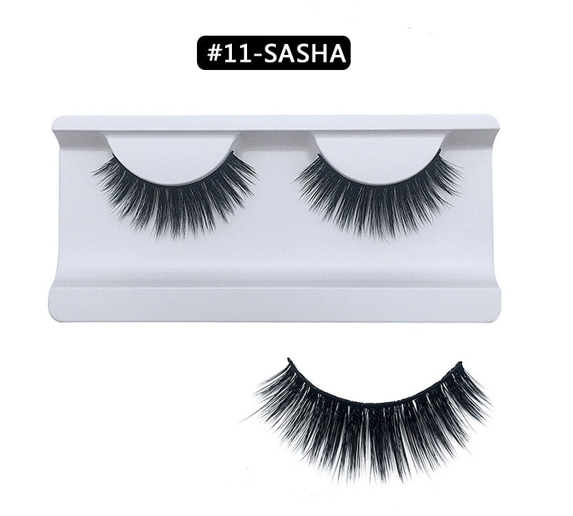 3D Mink Hair Eyelash Strips