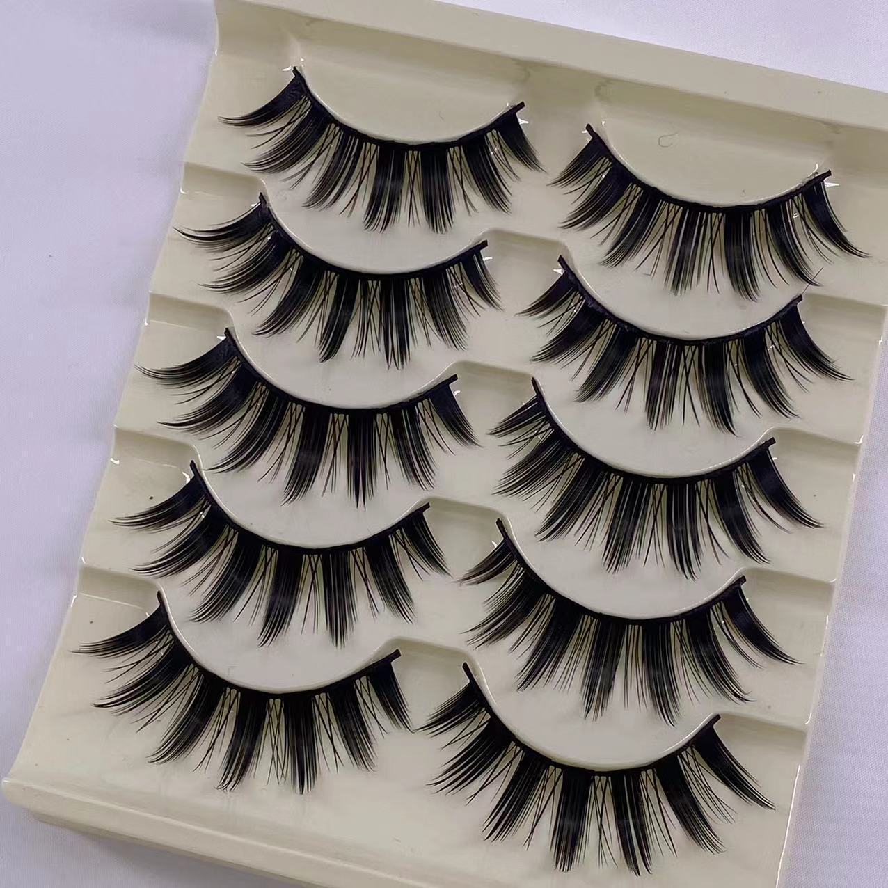 5 Pair Natural Spaced Eyelashes