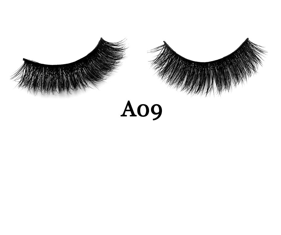 Fluffy 3D Mink Full Strip Eyelashes
