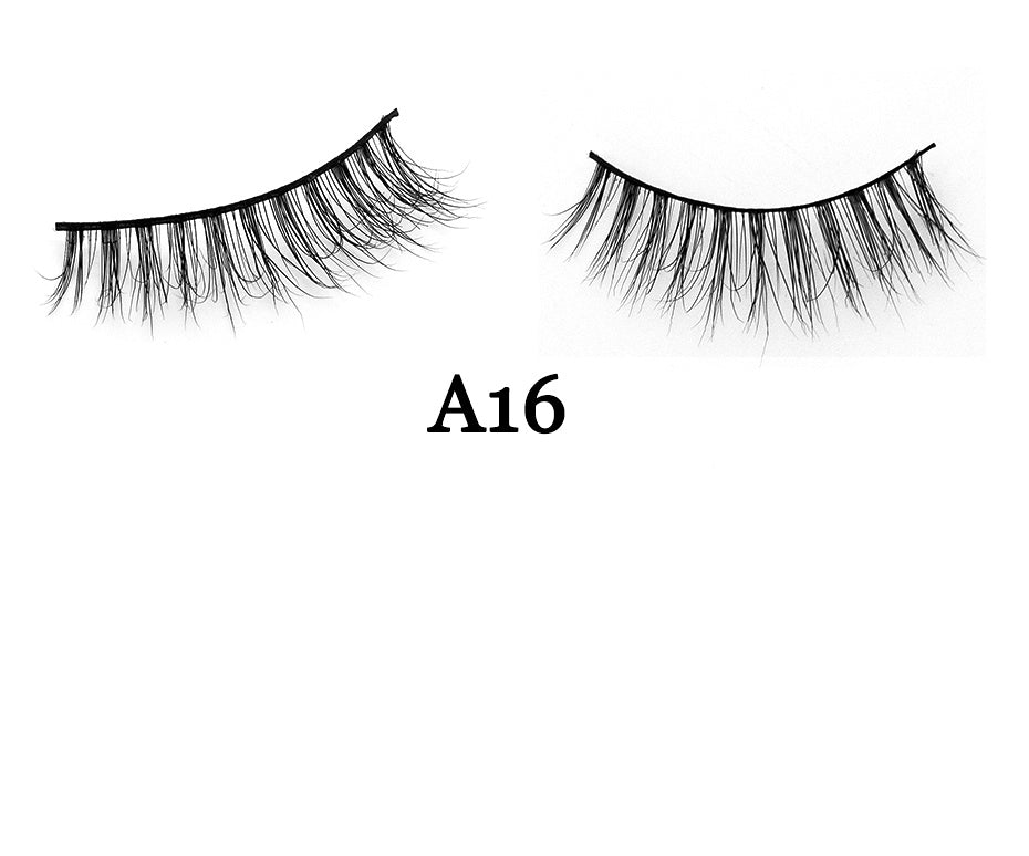 Fluffy 3D Mink Full Strip Eyelashes