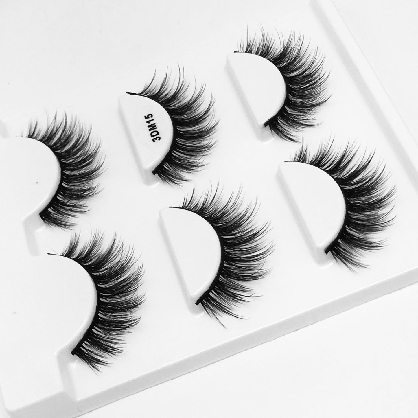 3D Natural thick 3 Pairs Eyelashes
