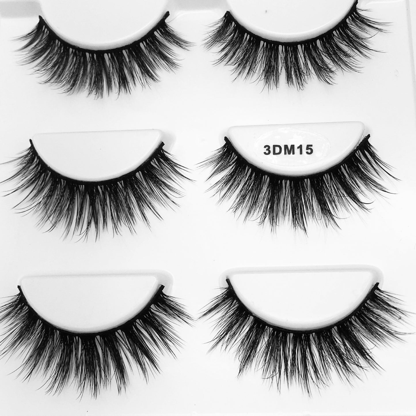 3D Natural thick 3 Pairs Eyelashes