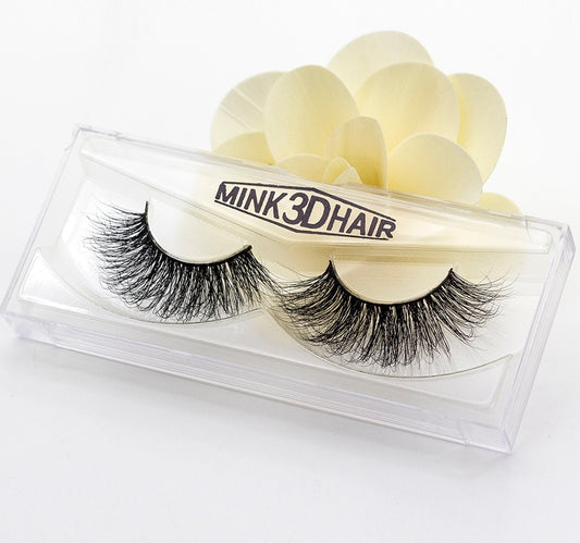 Fluffy 3D Mink Full Strip Eyelashes