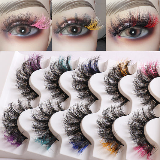 High Fashion Color Enhanced  Eyelashes