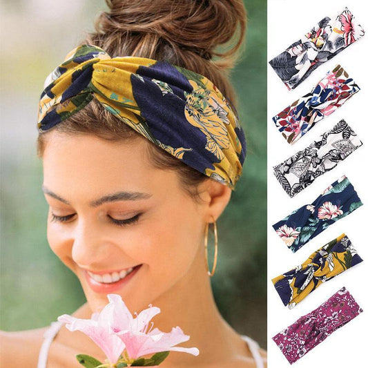Floral headbands Pack of Four