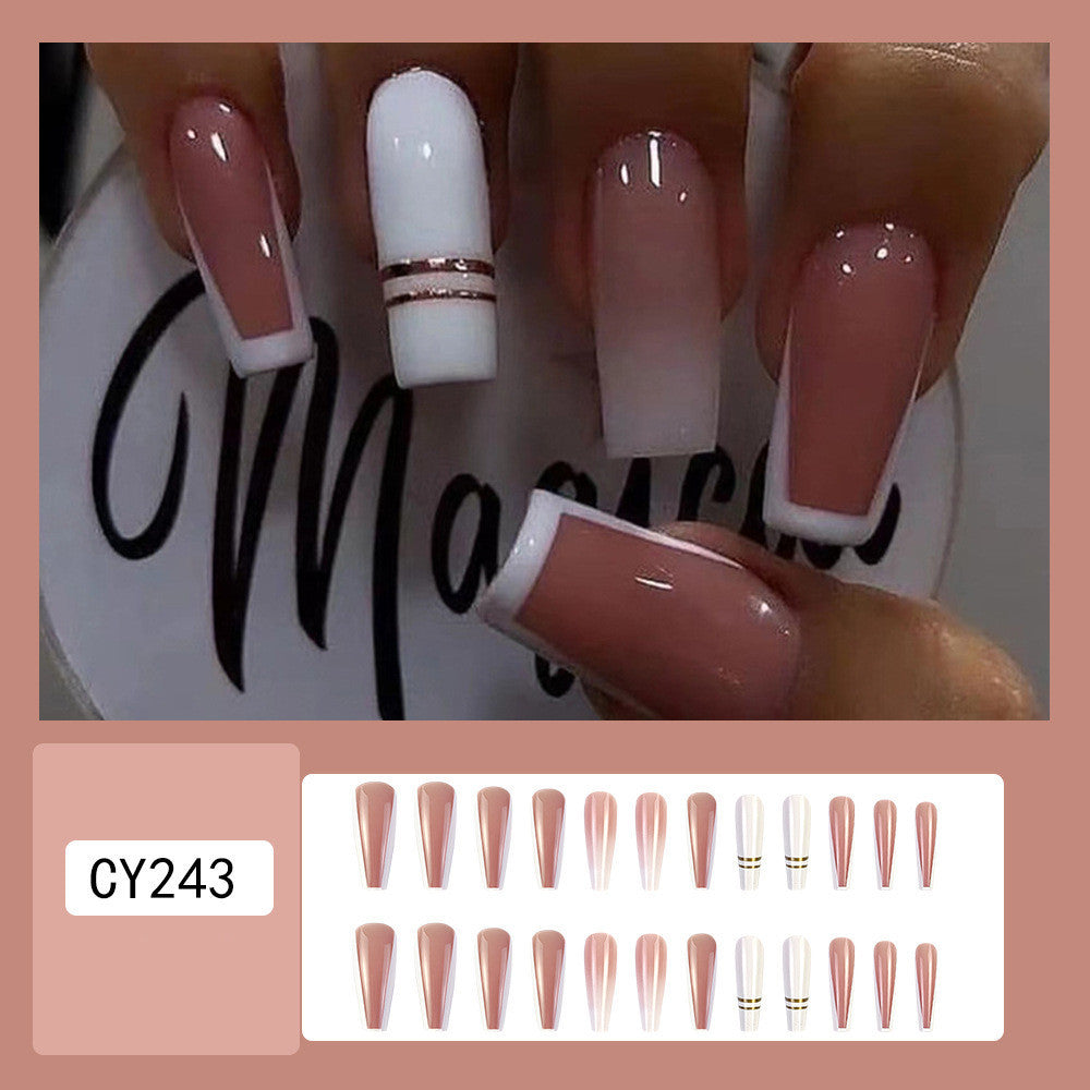 White French Gradient Press-On Nails