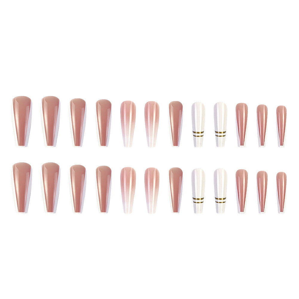 White French Gradient Press-On Nails
