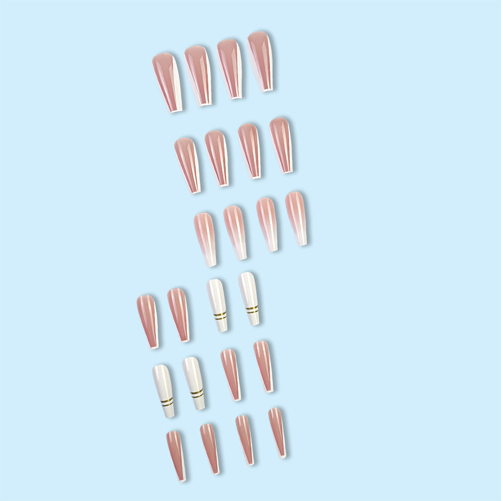 White French Gradient Press-On Nails