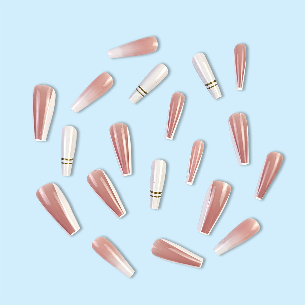 White French Gradient Press-On Nails